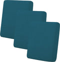 Easy-Going Stretch Individual Chair Couch Cushion Cover Sofa Cushion Furniture Protector Sofa slipcover Soft Flexibility with Elastic Bottom (3-Piece Sofa Cushion Cover, Peacock Blue)