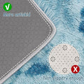 3x10 Ft Super Soft Fluffy Living Room Area Rug – 3x10ft, Light Blue