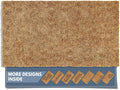 Barnyard Designs Doormat Welcome Mat for Outdoors, Large Front Door Entrance Mat, Brown (Blank, 30x17)