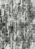 Area Rugs 9x12 Living Room - Washable Rug Modern Abstract Soft Large Neutral Non-Slip Carpet Indoor Floor Thin Carpets for Bedroom Dining Room Farmhouse Nursery Home Office Black